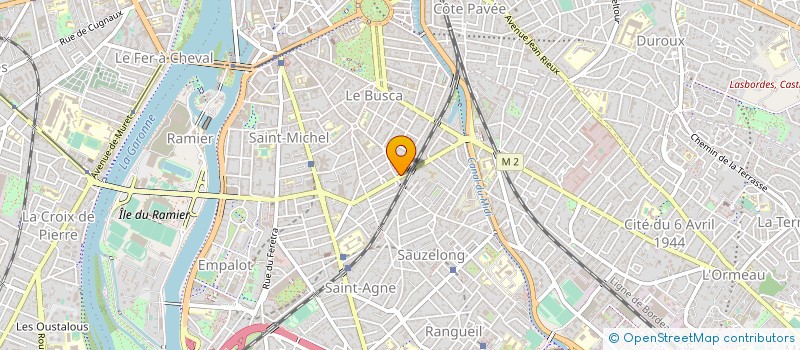 localisation de l'entreprise SOCIETE BERJOAN RUDLOFF à TOULOUSE