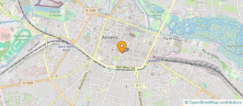 localisation de l'entreprise SOCIETE BERNARD GASTON  AMIENS