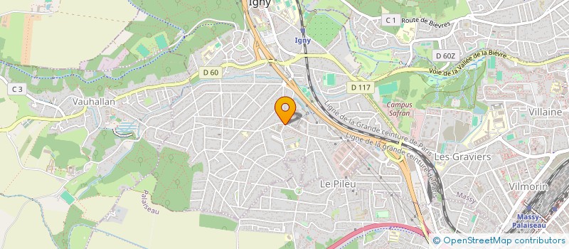 localisation de l'entreprise SOCIETE BERNET PHILIPPE ET COMPAGNIE à IGNY