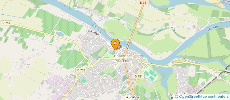 localisation de l'entreprise SOCIETE BERNIER-ALLIOT à CHALONNES-SUR-LOIRE