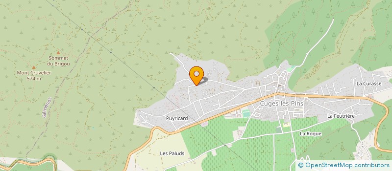 localisation de l'entreprise SOCIETE BERTOLINO DE TRAVAUX PUBLICS  CUGES-LES-PINS