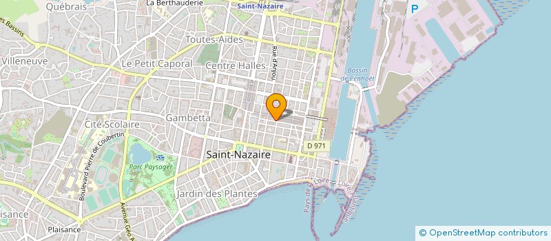 localisation de l'entreprise SOCIETE BESSIERE à SAINT-NAZAIRE