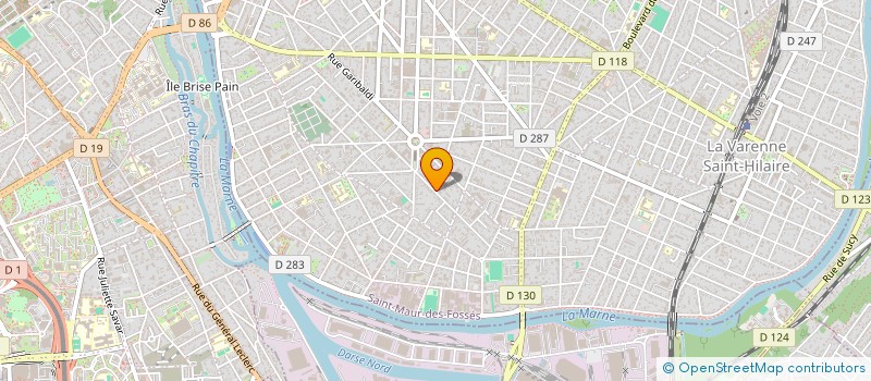 localisation de l'entreprise SOCIETE BG  BAGNEUX