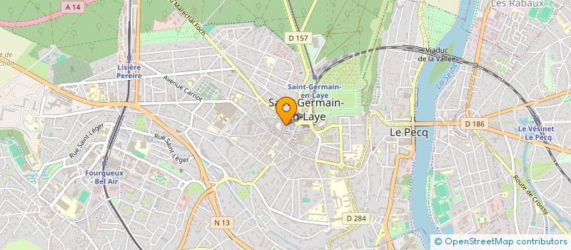 localisation de l'entreprise SOCIETE BG CONCEPT ET REALISATION à SAINT-GERMAIN-EN-LAYE