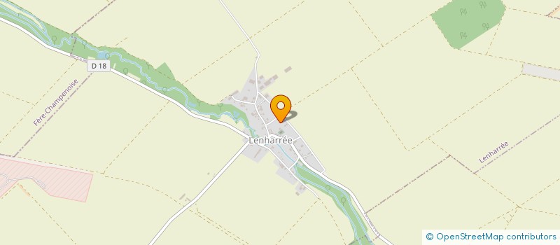 localisation de l'entreprise SOCIETE BIDAUT  LENHARREE