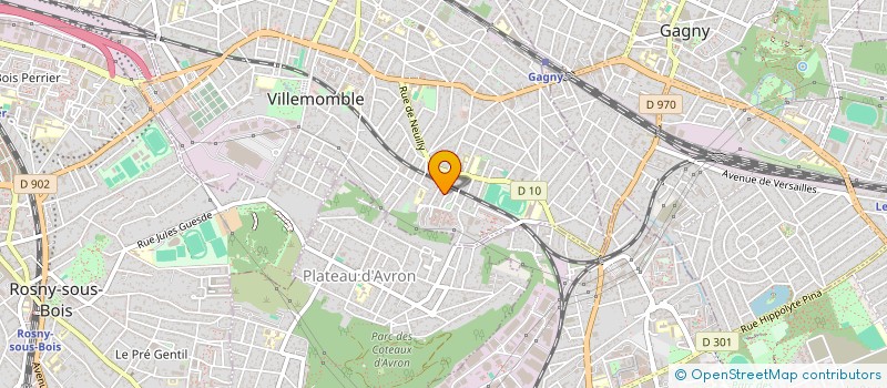 localisation de l'entreprise SOCIETE BIHL à VILLEMOMBLE