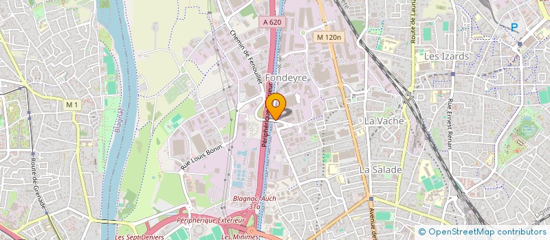 localisation de l'entreprise SOCIETE BINET à TOULOUSE
