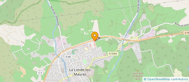 localisation de l'entreprise SOCIETE BIOCOOP LA LONDE à LA LONDE-LES-MAURES
