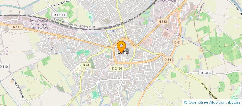 localisation de l'entreprise SOCIETE BJ PLAC à LUNEL
