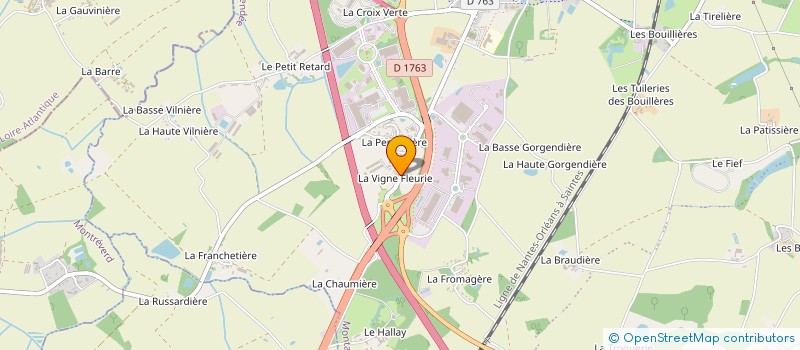 localisation de l'entreprise SOCIETE BLAIN LOCATION à MONTAIGU-VENDEE