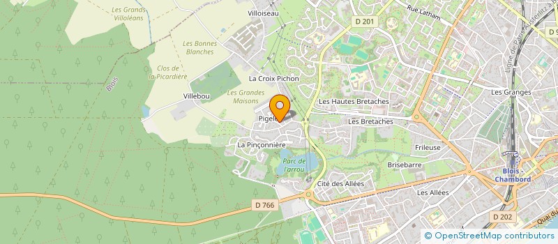 localisation de l'entreprise SOCIETE BLESOISE DE DISTRIBUTION DE CHALEUR à BLOIS