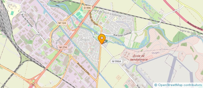 localisation de l'entreprise SOCIETE BLITZ PRODUCTION à LONGVIC