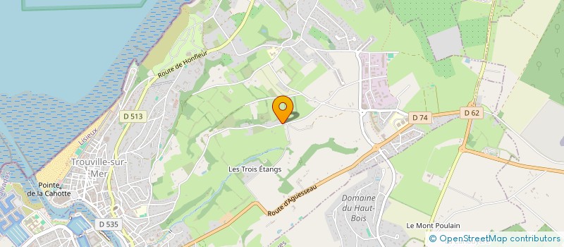 localisation de l'entreprise SOCIETE BLOT à TROUVILLE-SUR-MER