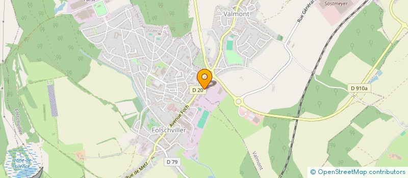 localisation de l'entreprise SOCIETE BOIS COMPOSES à FOLSCHVILLER