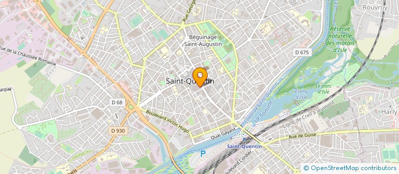 localisation de l'entreprise SOCIETE BOLLOT à SAINT-QUENTIN