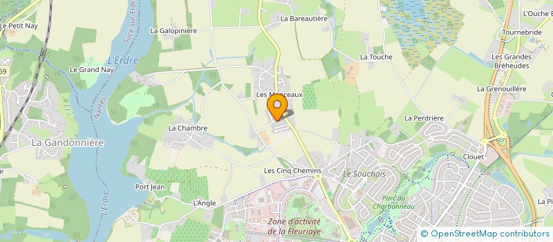 localisation de l'entreprise SOCIETE BOMME  CARQUEFOU