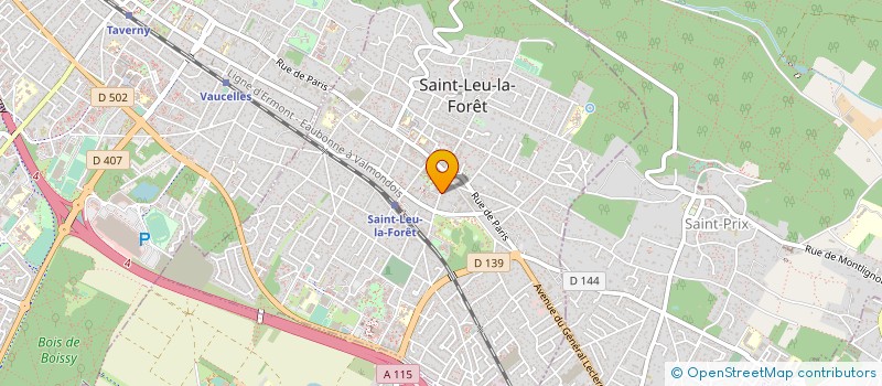 localisation de l'entreprise SOCIETE BORD F EURL à SAINT-LEU-LA-FORET
