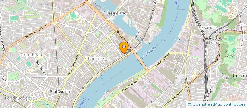 localisation de l'entreprise SOCIETE BORDELAISE DE GESTION ET D EPREVOYANCE  BORDEAUX