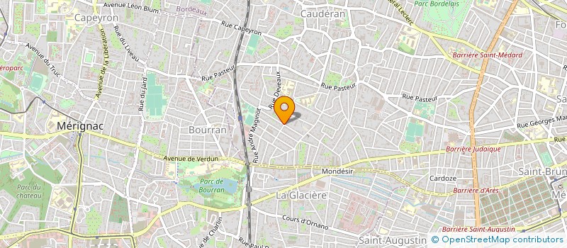 localisation de l'entreprise SOCIETE BORDELAISE DE RADIOGUIDAGE à BORDEAUX