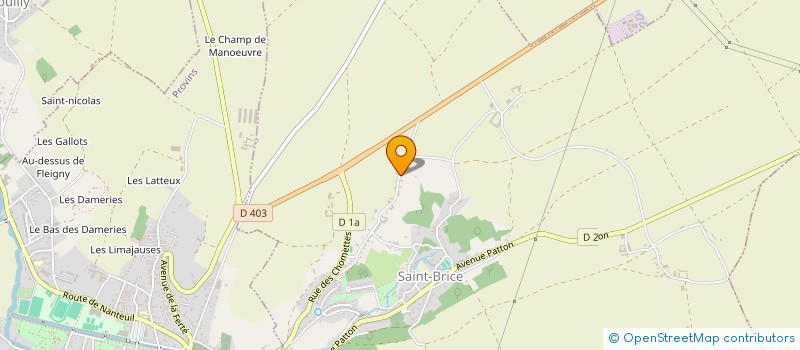 localisation de l'entreprise SOCIETE BORNERES ET FILS à SAINT-BRICE