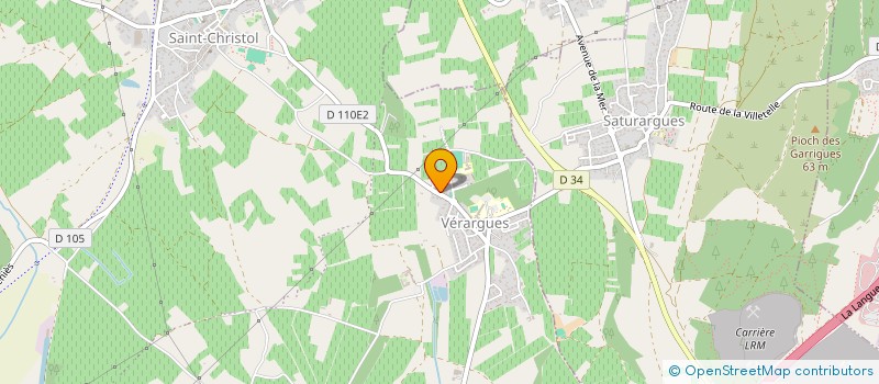 localisation de l'entreprise SOCIETE BOTANIQUE D'OCCITANIE  ENTRE-VIGNES