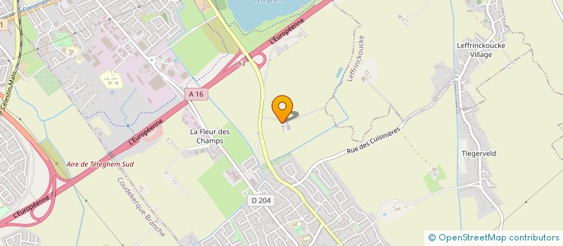 localisation de l'entreprise SOCIETE BOTTACI  TETEGHEM-COUDEKERQUE-VILLAGE