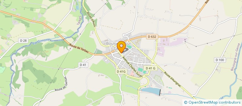 localisation de l'entreprise SOCIETE BOUBEE GERARD ET COMPAGNIE à BOULOGNE-SUR-GESSE