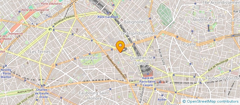 localisation de l'entreprise SOCIETE BOUCHERIE DUBOST à PARIS