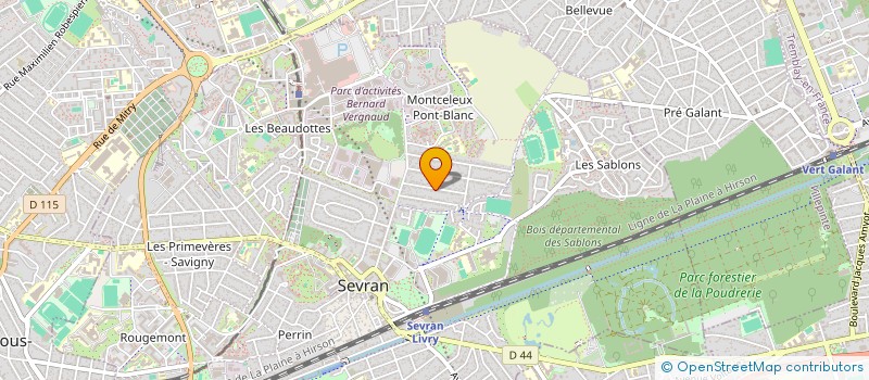localisation de l'entreprise SOCIETE BOUCLY à SEVRAN