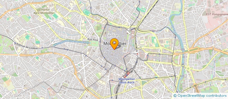 localisation de l'entreprise SOCIETE BOULANGERIE CYPRIEN à MONTPELLIER