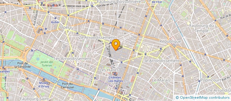 localisation de l'entreprise SOCIETE BOULANGERIE SAINT SAUVEUR COLLET à PARIS
