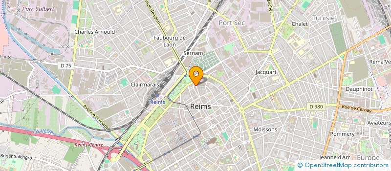 localisation de l'entreprise SOCIETE BOULINGRIN  REIMS