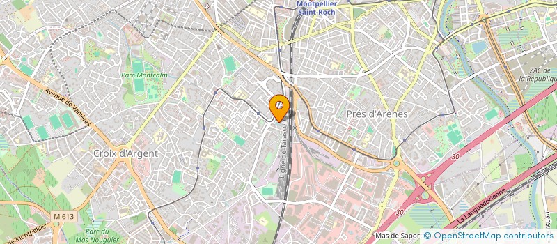localisation de l'entreprise SOCIETE BOULISTE MONTPELLIERAINE à MONTPELLIER