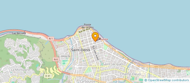 localisation de l'entreprise SOCIETE BOURBONNAISE DE COMMERCE  SAINT-DENIS