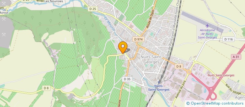 localisation de l'entreprise SOCIETE BOURGUIGNONNE DE PROMOTION ET D'EDITION  NUITS-SAINT-GEORGES