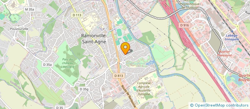 localisation de l'entreprise SOCIETE BOURGUIGNONNE DES BOIS SARL à RAMONVILLE-SAINT-AGNE