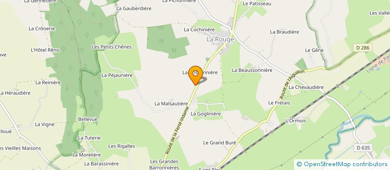 localisation de l'entreprise SOCIETE BOUVIER à VAL-AU-PERCHE