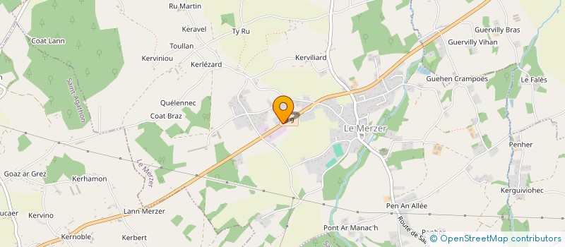 localisation de l'entreprise SOCIETE BRETONNE DE GERIATRIE  RENNES