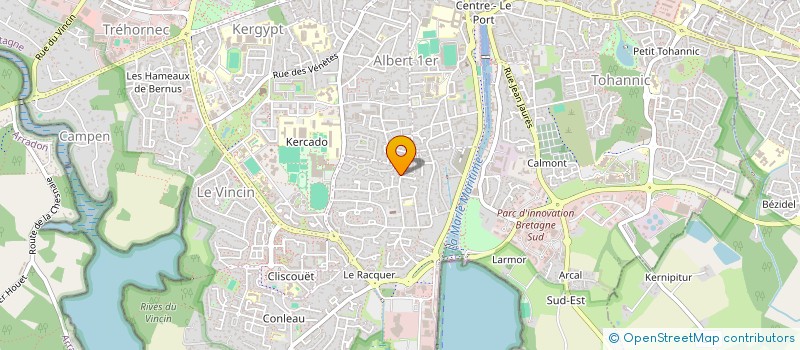localisation de l'entreprise SOCIETE BRETONNE DE NUMISMATIQUE & D HISTOIRE à VANNES