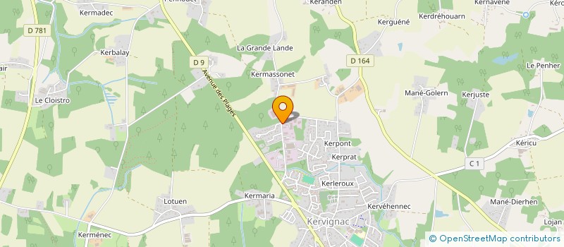 localisation de l'entreprise SOCIETE BRETONNE DE RESINE ARMEE  VONNAS