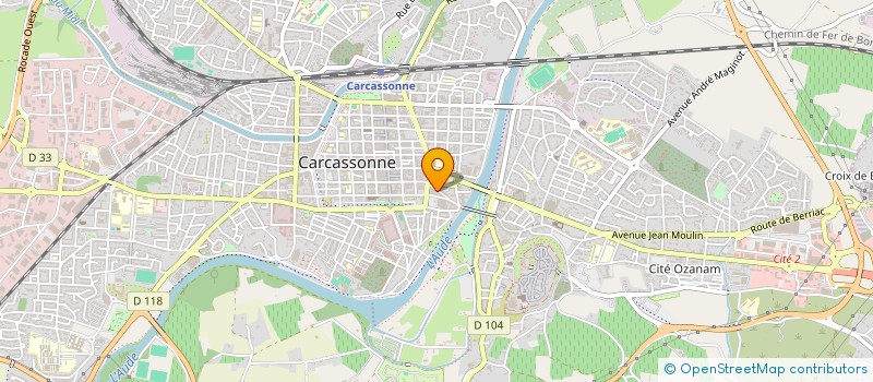 localisation de l'entreprise SOCIETE BRIEU à CARCASSONNE