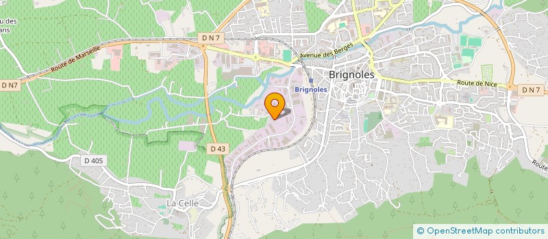 localisation de l'entreprise SOCIETE BRIGNOLAISE DE REPARATION INDUSTRIELLE à BRIGNOLES
