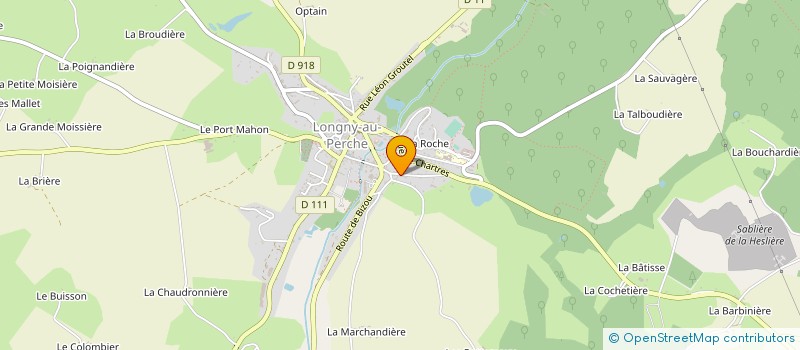 localisation de l'entreprise SOCIETE BRUNAZZI-GANDON à LONGNY LES VILLAGES