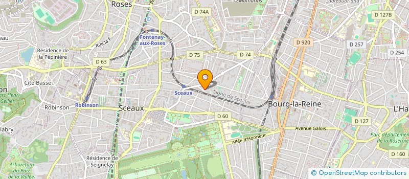 localisation de l'entreprise SOCIETE BRUNO DEL MISSIER MACON 76 à SCEAUX