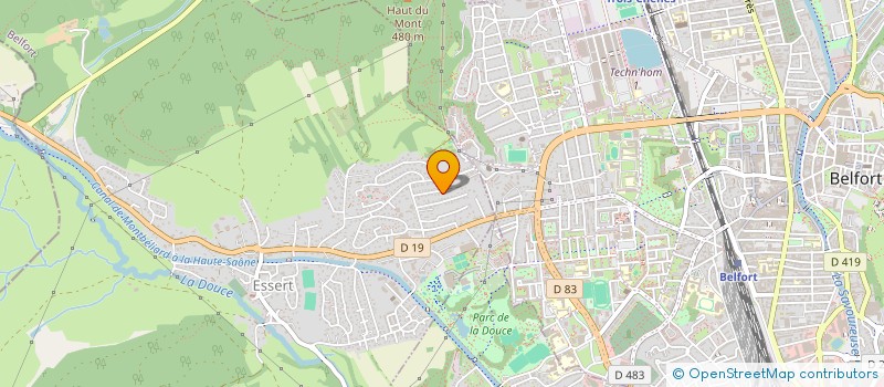 localisation de l'entreprise SOCIETE BRUNO SALTEL & ASSOCIES  ESSERT