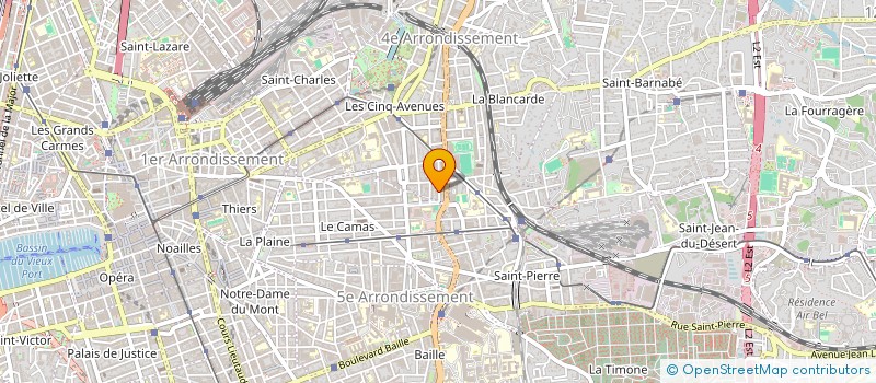 localisation de l'entreprise SOCIETE BRUNO SYLVIE à MARSEILLE 4