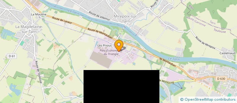 localisation de l'entreprise SOCIETE BRUSSANGES  BESSIERES