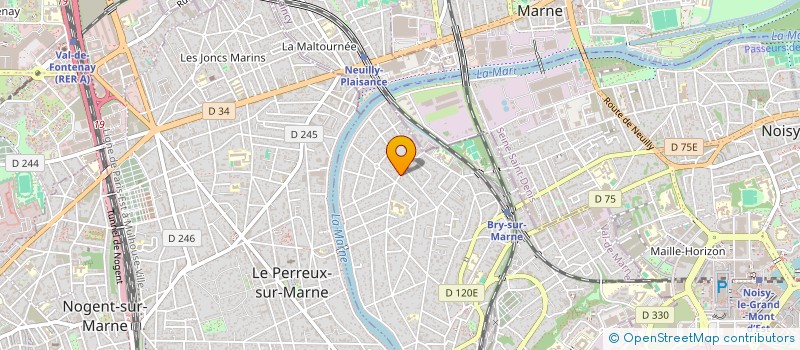 localisation de l'entreprise SOCIETE BRYARDE DE TRAVAUX à BRY-SUR-MARNE