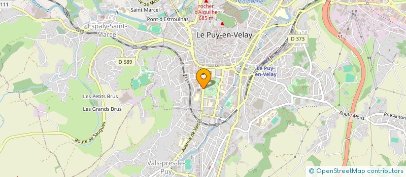 localisation de l'entreprise SOCIETE BUILD à LE PUY-EN-VELAY
