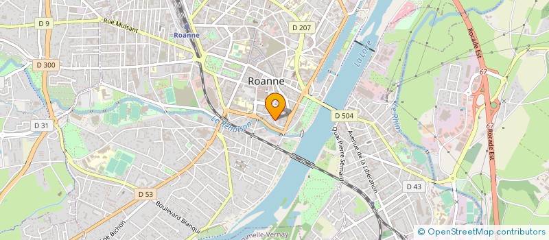 localisation de l'entreprise SOCIETE  BURNOL SEBASTIEN  ROANNE